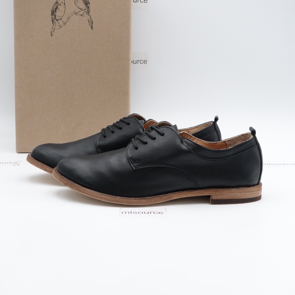 NEW Women's Beek Partridge Oxford Lace-up Shoes 00636-00 Black